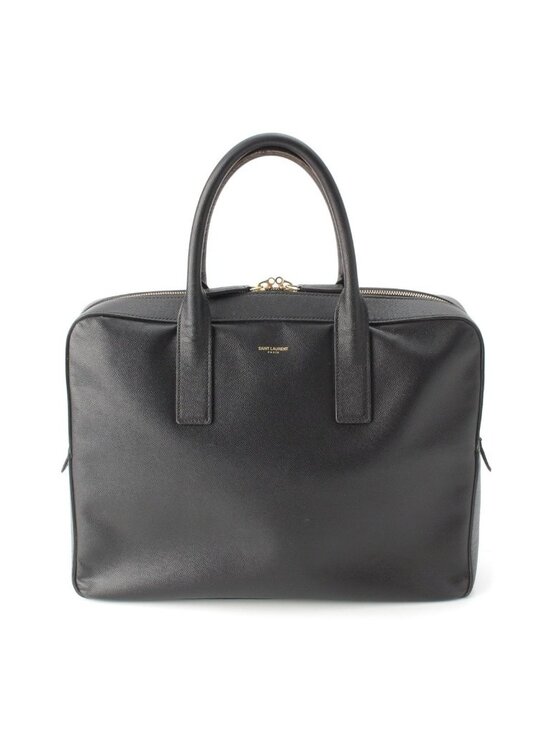 Yves Saint Laurent Other - Saint Laurent Classic Museum Flat Leather Briefcase Black